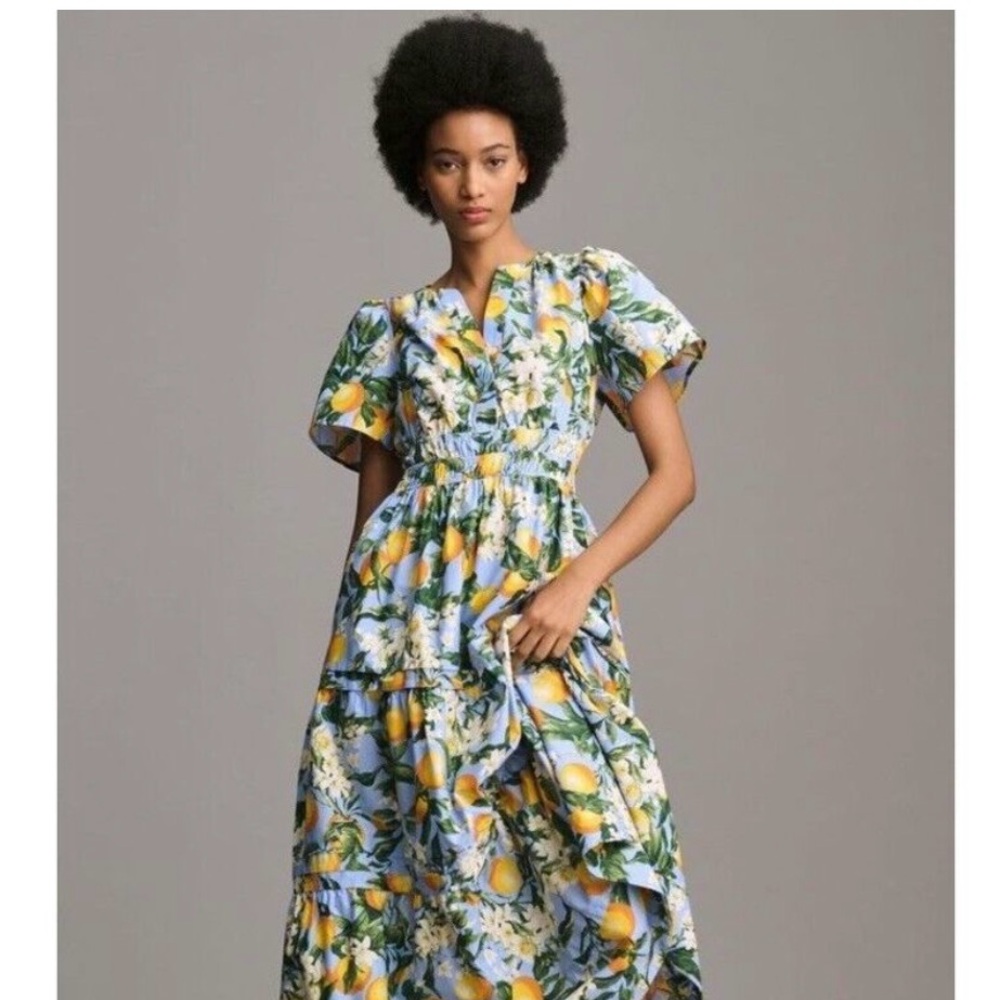Anthropologie Somerset Maxi Dress size L. Only worn once.